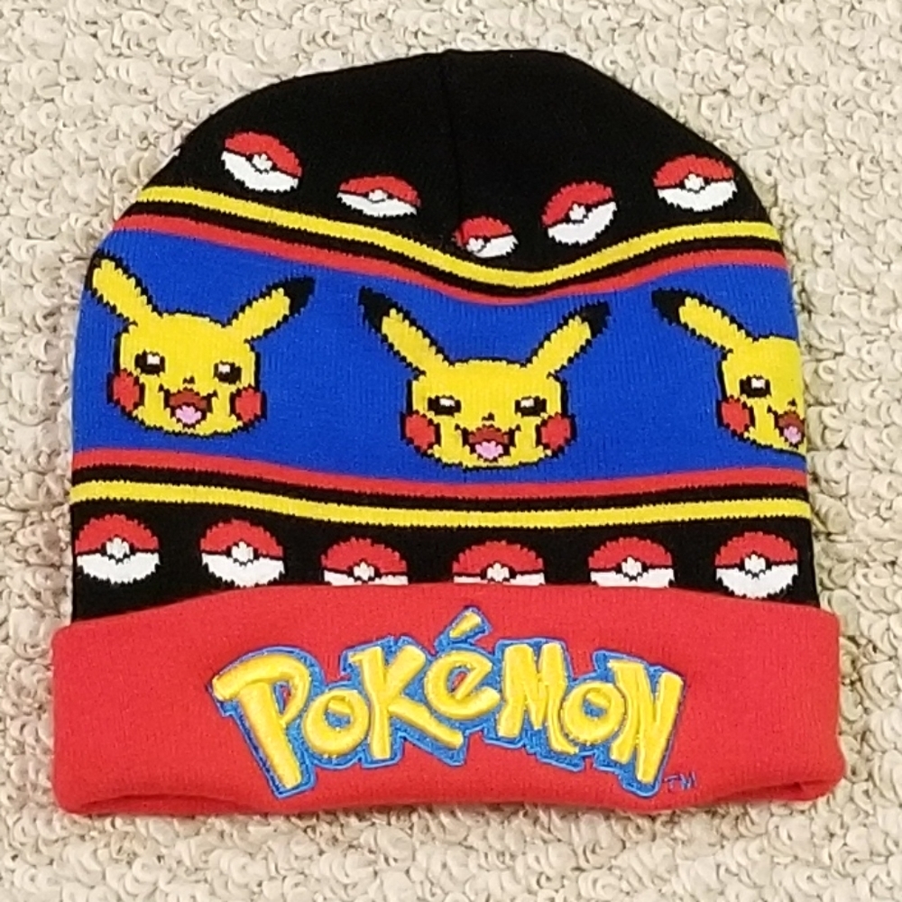 Pikachu Pokemon Knit Hat